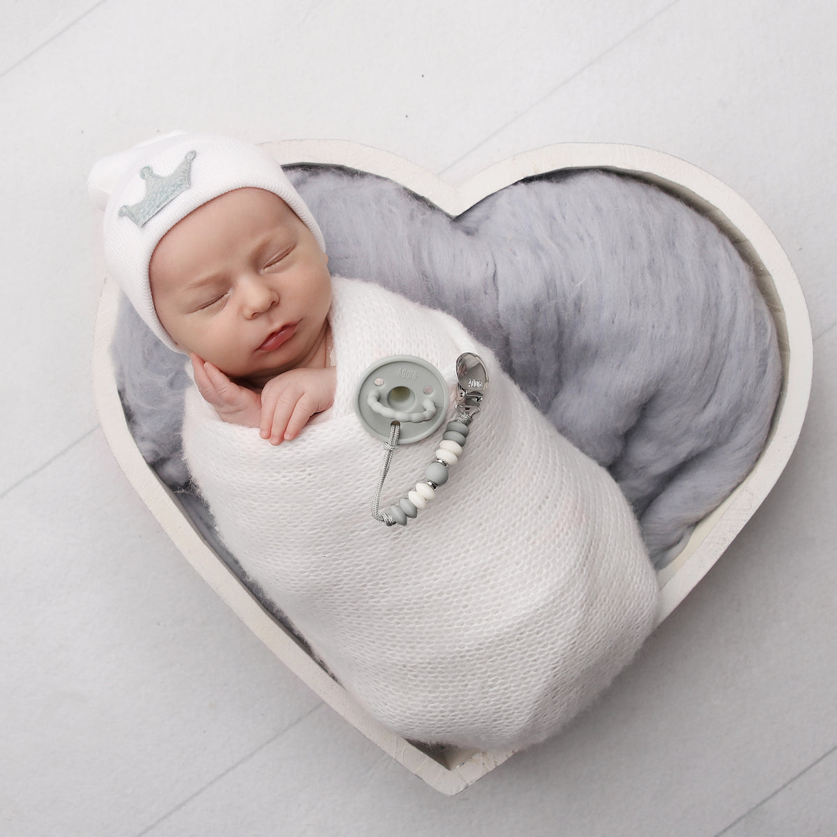 Denim Sky Pacifier Set Adora Baby Gifts