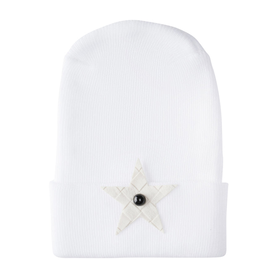 Hospital Hat - Cream Star
