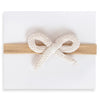Crochet Mini Headband - Cream