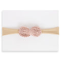Crochet Petite Headband - Mauve