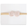 Crochet Petite Headband - Pale Blush