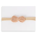 Crochet Petite Headband - Rosebud