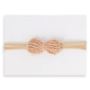 Crochet Petite Headband - Rosebud