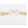Crochet Petite Headband - Cream