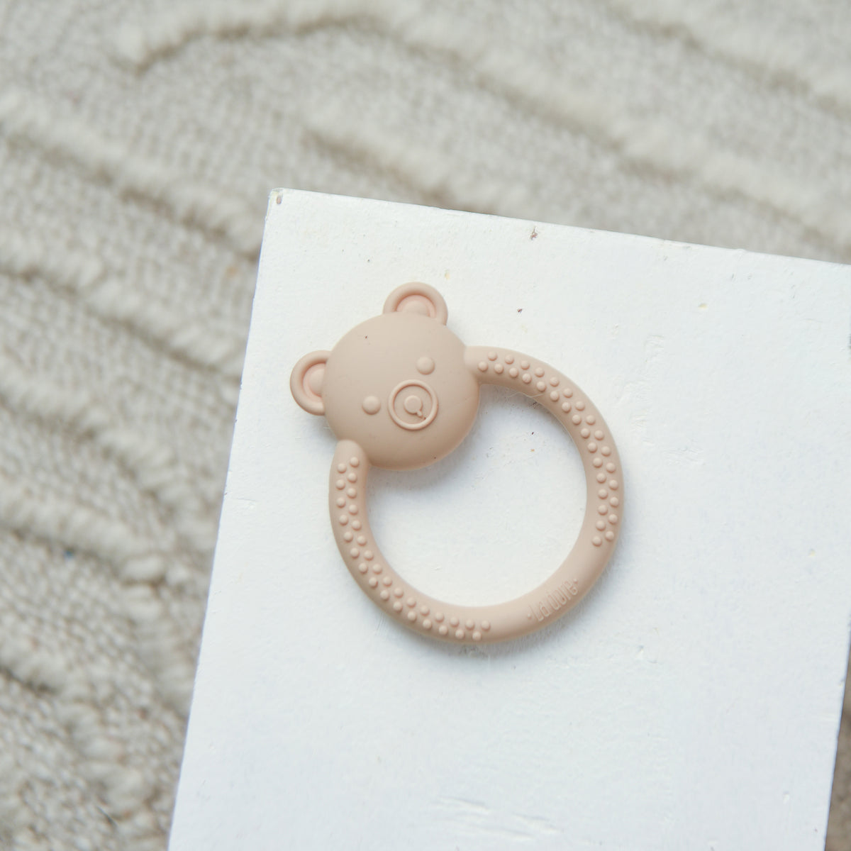 Bebe Bear Teether - Wheat