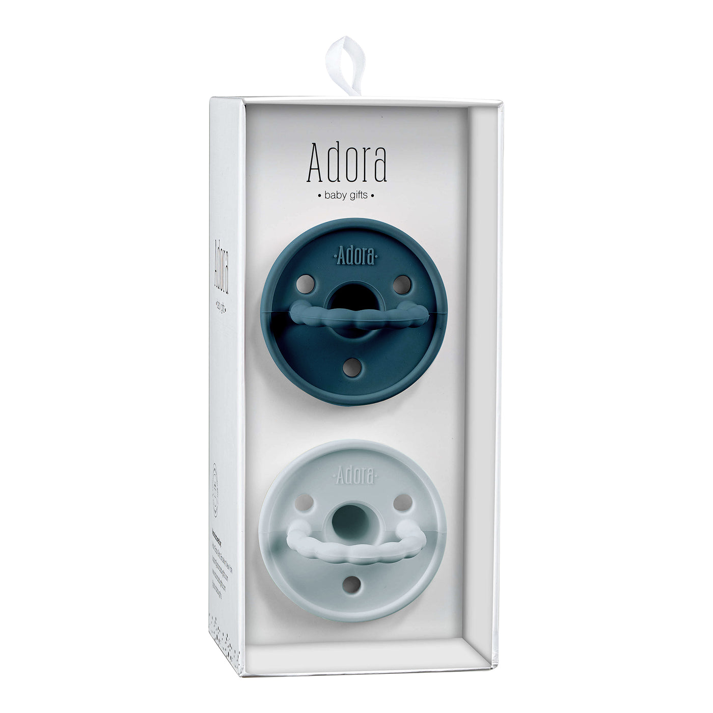Denim Sky - Pacifier Set – Adora Baby Gifts