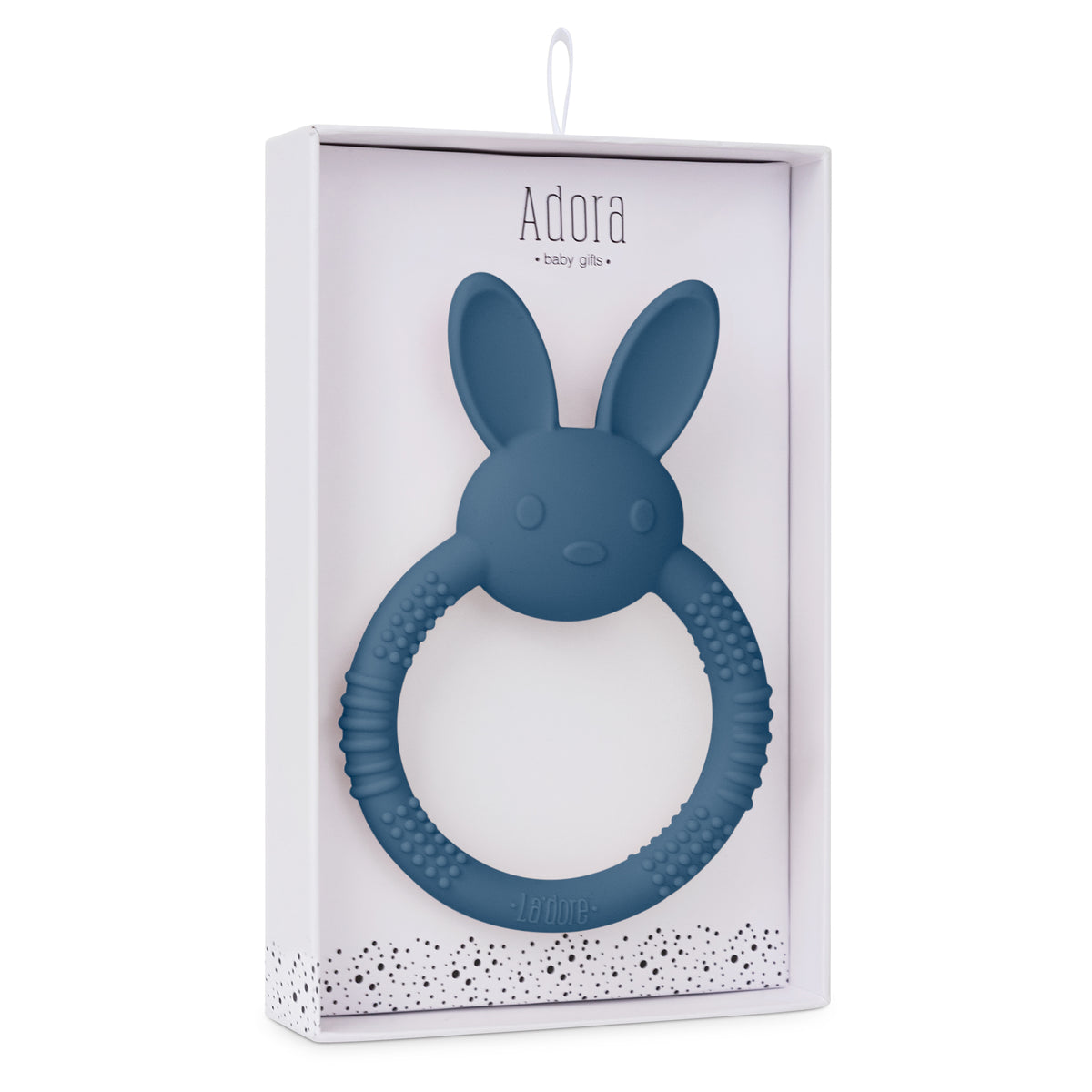 Bebe Bunny Teether - Denim