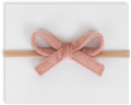 Mini Velvet Headband - Dusty Pink