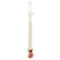 Iris Pacifier Clip - Rose Gold