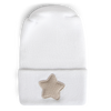 Hospital Hat - Linen Mini Saddle Star