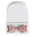 Hospital Hat - Linen Rose Bow