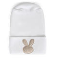 Hospital Hat - Linen Saddle Bunny