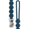 Meadow Pacifier Clip - Denim