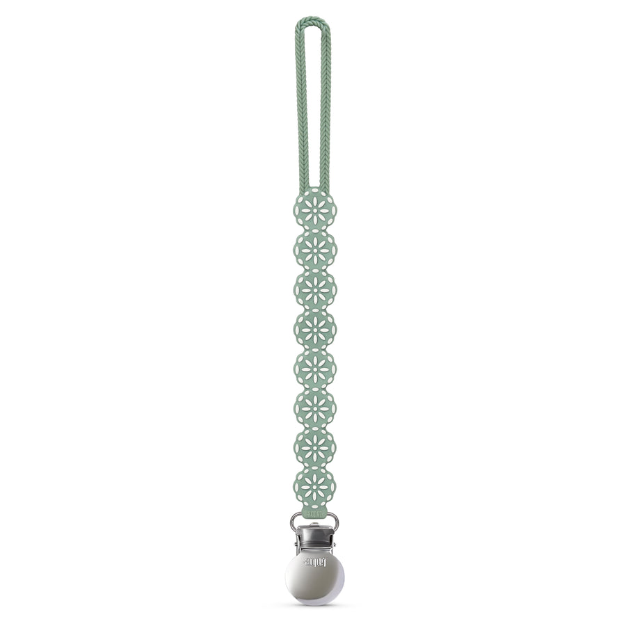 Meadow Pacifier Clip - Sage