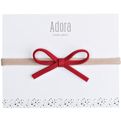 Mini Classic Headband - Red