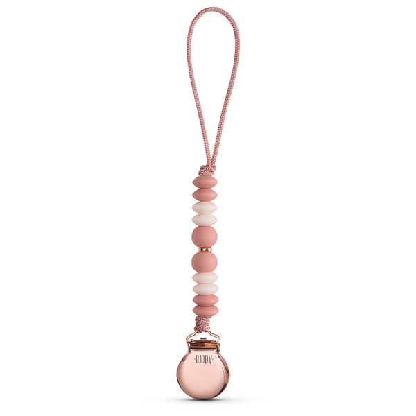 Pacifier Clip - Rosewood Ombre