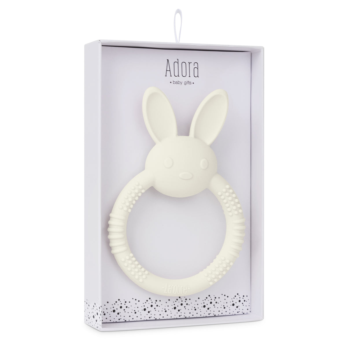 Bebe Bunny Teether - Vanilla